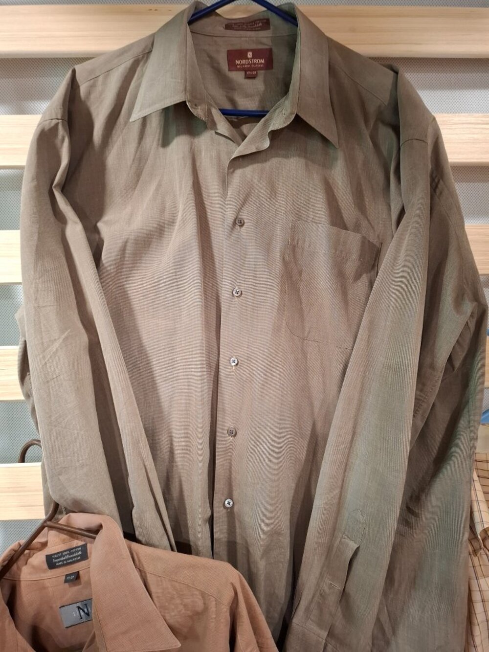7 men's dress shirts bundle, nordstrom, barbour, 17 -37 - Picture 6 of 16